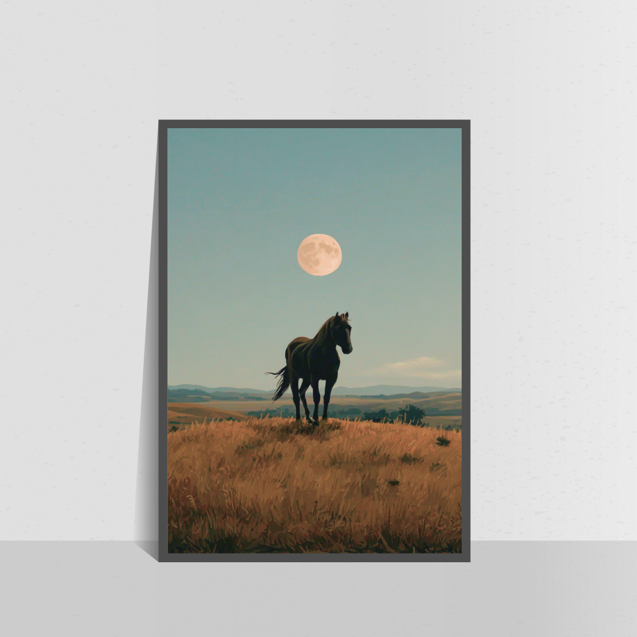 Horse who waited for Moon